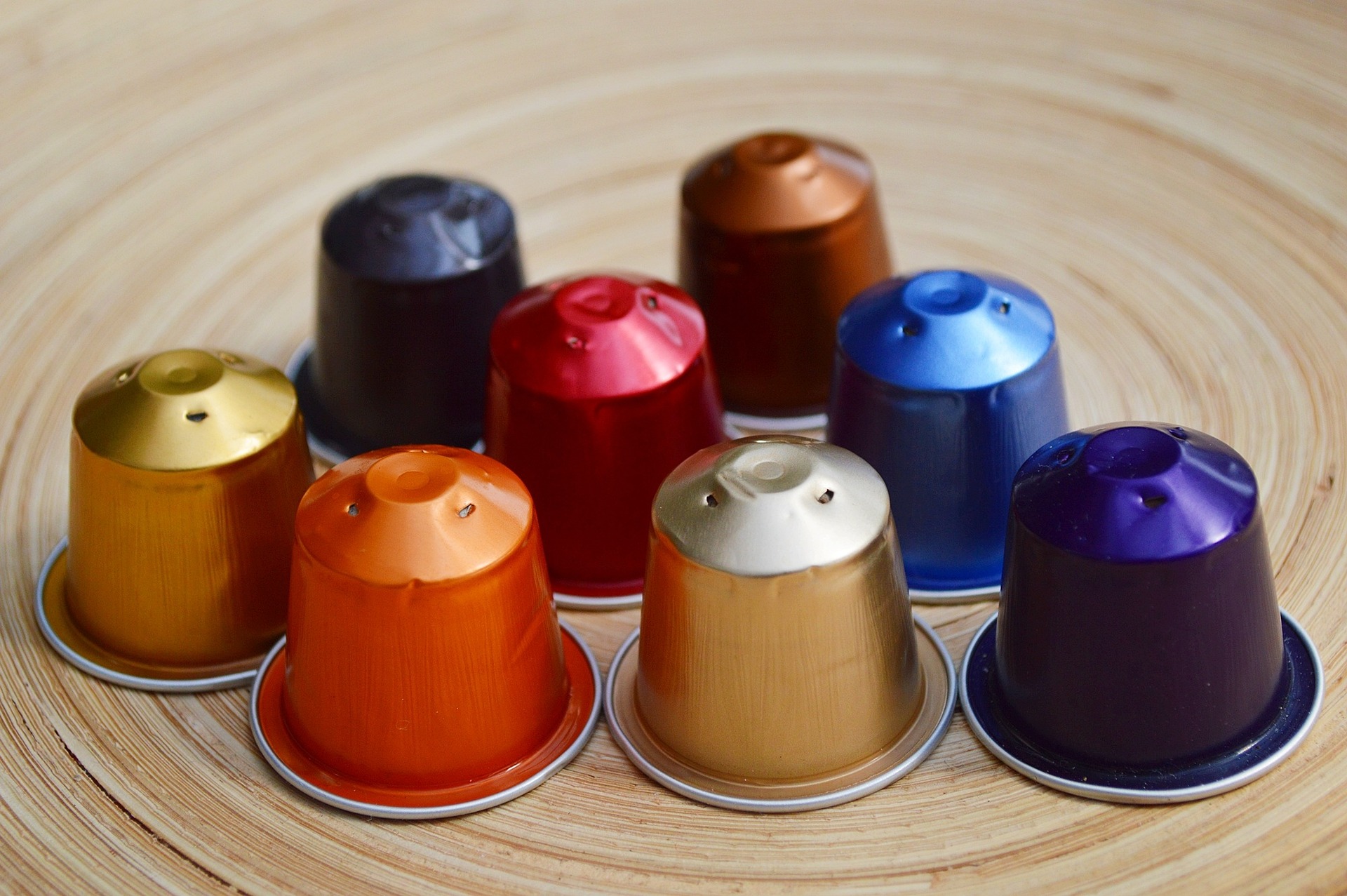 Assorted Saida Gusto Espresso coffee capsules