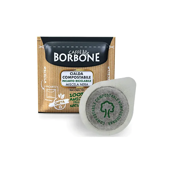 Cialde compostabili Caffè Borbone