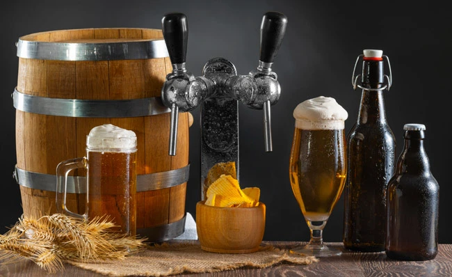 Ingredienti per la produzione della birra