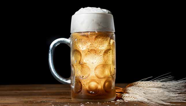 Boccale di birra artigianale